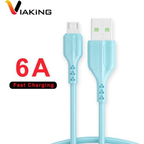 Micro Usb Cable Fast Charging 6A Microusb Cord For Samsung S7 Xiaomi Redmi Note 5 Pro Android Phone cable Micro usb charger
