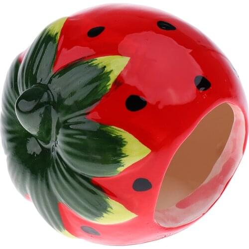 Hamster Ceramic House Nest Small Animal Crawling Cage for Squirrel Guinea Pig Pet Toy