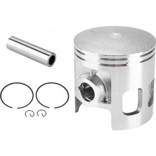 6PCS Piston Assembly Kit Motorcycle Piston Ring Pin Gasket Assembly Kit Set fit for Yamaha DT175 YT175STD engine piston assembly