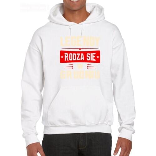 Legendy Rodza Sie W... Meska Koszulka Polska Koszulki Polski Smalto Marca Abbigliamento Magliette camicette Hoodies Sweatshirts