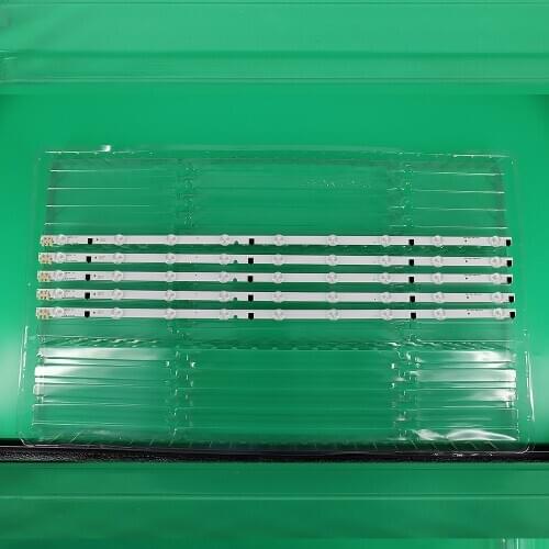 10pcs/set LED strip For SamSung Sharp-FHD 32''TV D2GE-320SC1-R0 CY-HF320BGSV1H UE32F5000AK ue32f5500aw UE32F5700AW HF320BGS-V1