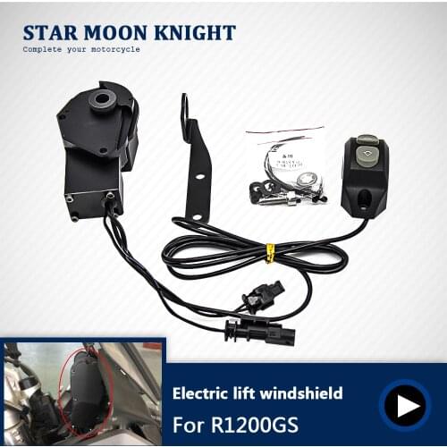 Motorcycle Electric lift Windscreen Windshield Shield Screen For BMW R1200GS LC / Adventure 2014 2015 2016 2017 2018