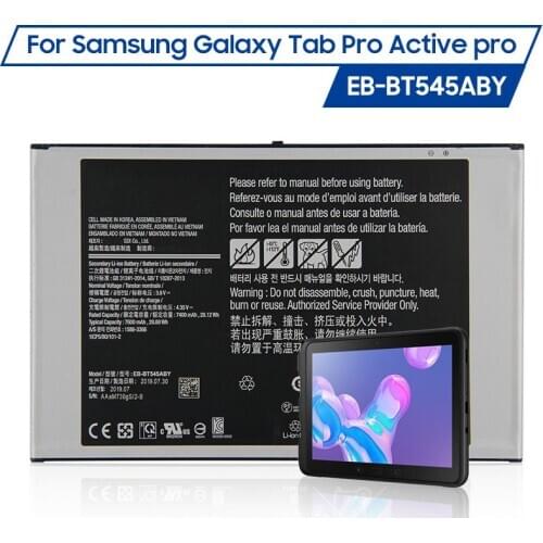 Original Replacement Battery EB-BT545ABY 7600mAh For Samsung Galaxy Tab Pro Active pro T545 SM-T545