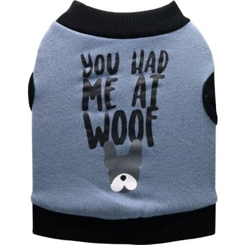 Pet Clothing Pet Supplies Flannelette Method Fighting Small Dog Dog Vest Autumn and Winter