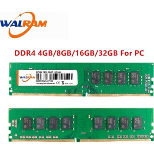 Non-ECC Unbuffered UDIMM 4GB 8GB 16GB DDR4 Desktop Memory Ram PC4 2133 2400 2666mhz Memoria