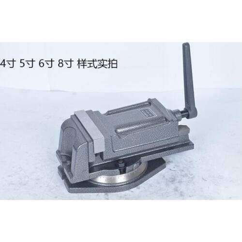 Precision angle-fixed Bench Vise 6 inches for heavy milling machine