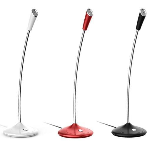 Wired Microphone Fashion Tribe BK Gaming Microphone Computer USB Condenser Microphone Conference Home Live Karaoke Microphone