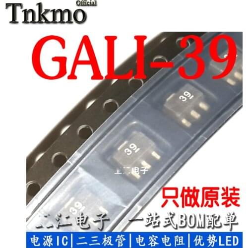 10PCS GALI-39+ SOT-89 GALI-39 SOT89 GALI39+ GALI39 Code 39 RF amplifier New and original