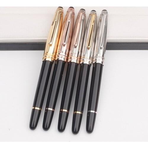 Luxury Mb Meisterprice Ballpoint Pen Best Rollerball Pens Gel Black Refill Office Stationery Gift