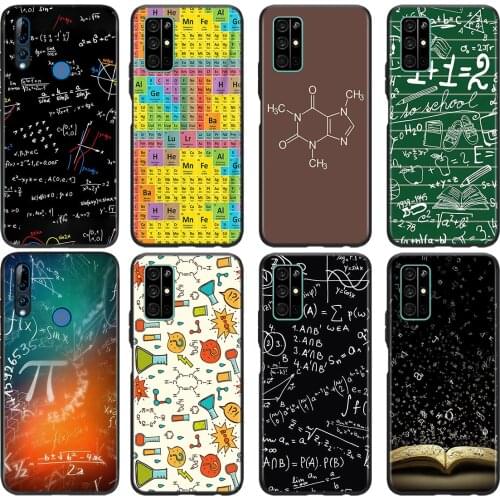 Chemical Equation Silicone Cover For Huawei Honor 30i 30S 30 20S 20 V20 10i 10X 10 9A 9S 9C 9X Pro Lite Phone Case