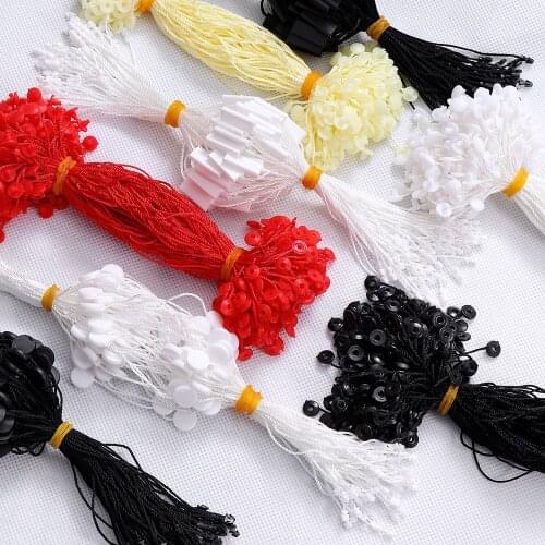 1000pc/lot Plastic Clothing Tag Rope White/Black Polyester Hang Tag String For Garment Bag Tags Cards IY Clothing Accessories