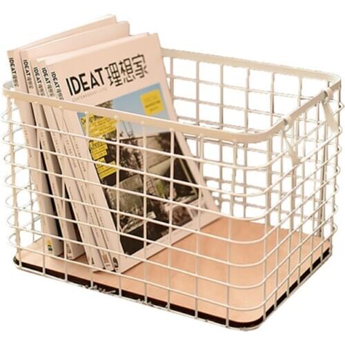 Iron Art Fruit Storage Basket Home Organizer Bowl For Vegetable Snacks Candy Kitchen Table Dining Decoration Tool