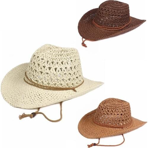Brave person Women hat summer PLeopard Print Big Brim Straw Hat Sun Floppy Wide Brim Hats Beach Cap Travel anti-uv sun hat A526