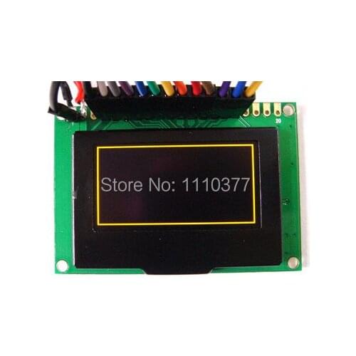 1.55 inch 8bit SPI I2C 20PIN White OLED LCD Module SSD1305 Drive IC 128*64