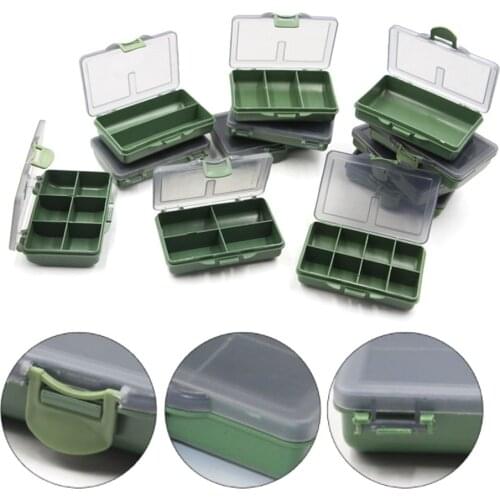1pcs 1-8 Compartments Storage Box Carp Fishing Tackle Boxes System Fishing Bait Hook Fishhook Lure Accessories Store Case Pesca