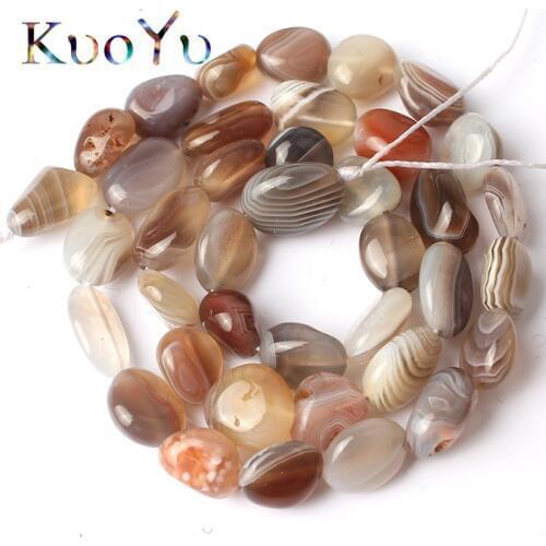 8-10mm Natural Irregular Botswana Sardonyx Agates Loose Stone Beads For Jewelry Making DIY Bracelets Necklace 15"inch wholesale