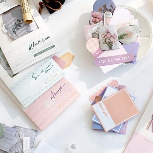 80PCS/lot Creative Hand Account Material Stickers For DIY Scrapbooking Journal Photo Ablum Phone Case Decoration