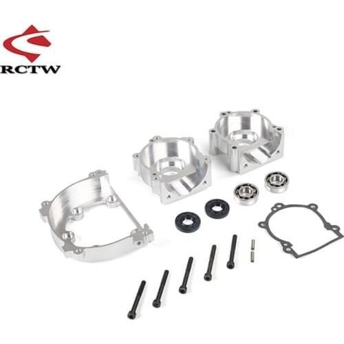 CNC Metal 71CC Engines Case (including Bearing Kit) for 1/5 HPI ROFUN ROVAN KM BAJA Losi FG GoPed RedCat Truck Upgrade Parts