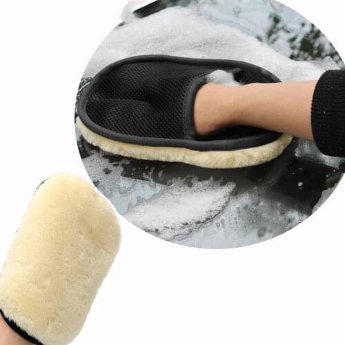 Car Washing Gloves Cleaning Brush for Geely SC7 MK CK Cross Gleagle Fiat Punto 500 Palio Argo grande