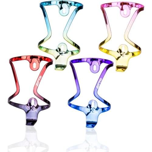 Water Bottle Holder Color Gradient Water Cup Holder Riding Equipment Mountain Bike Electroplating Colorful Bottle Holder