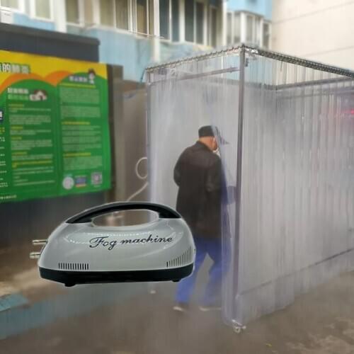 HS-03 Free Shipping High Pressure 0.2L/min Mini fog Human Body Sensing misting System Kit for Booth Sterilizing, Patio Cooling