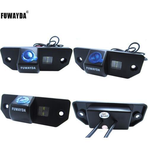 FUWAYDA CCD parking rearview cars camera parking lines reverse camera night vision for FORD FOCUS SEDAN (3Carriages) Ford C-max