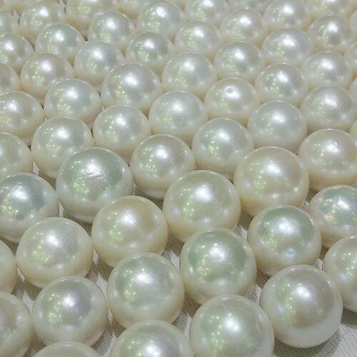 MADALENA SARARA AAA Freshwater Pearl Natural White Pearl Exquisite Glossy Loose Pearl 7-13mm