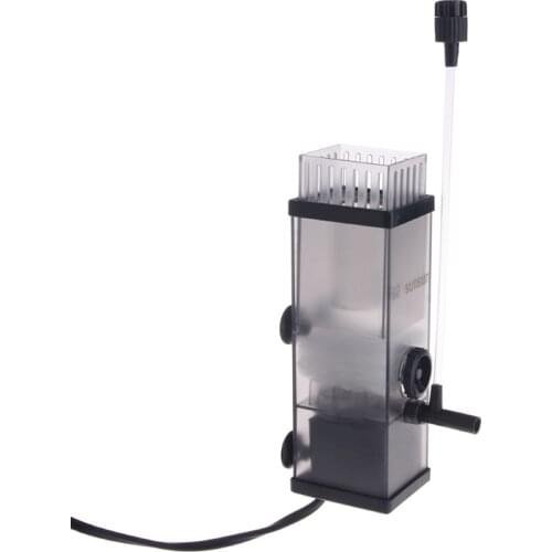 5W Oil Film Remover Water Protein Surface Skimmer Filter For Fish Tank Aquarium Drop Ship