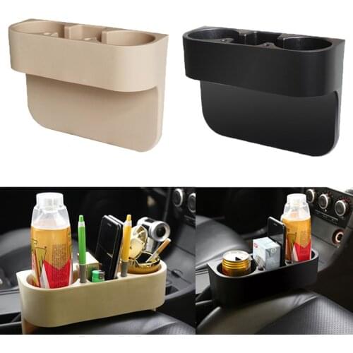 Multi-Function Car Cup Holder Auto Seat Gap Water Drink Bottle Can Phone Keys Organizer Storage Holder Universal Car Accessories