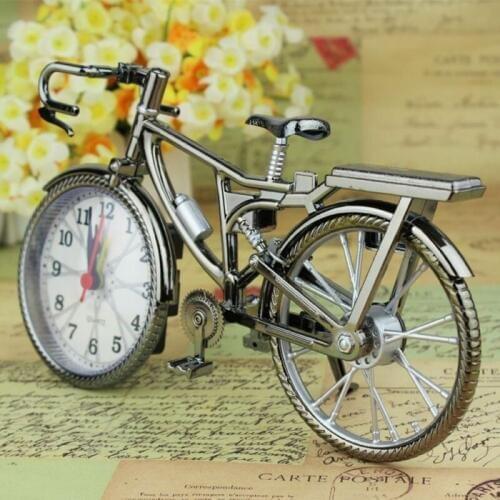 Motor Bike Cycle Chopper Quartz Desk Alarm Clock Watch Time Desk Room Kids Gift Xmas Table Clocks