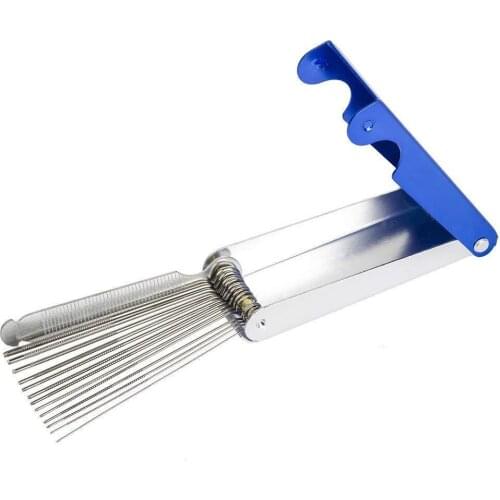 Carb Jet Cleaning Tool Set Carburetor Wire Cleaner Set 13 Pin+1 for Motorcycle ATV Parts Carburetors Cleaning Brush Needle Tool