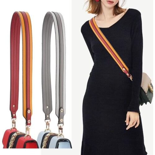 New Designer Genuine Leather Bag Strap Women Bag Accessories Handbag Strap Lady Beautiful bag belt High Quality Straps For Bags