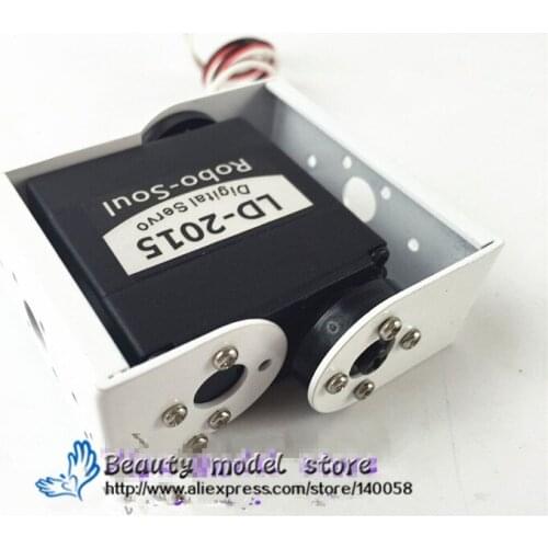 DIY Robo-Soul Robot Minimum DOF Unit Aluminum Joint Kit With LD-2015 High Torque Digital Metal Gear Servo For Android Robot DIY