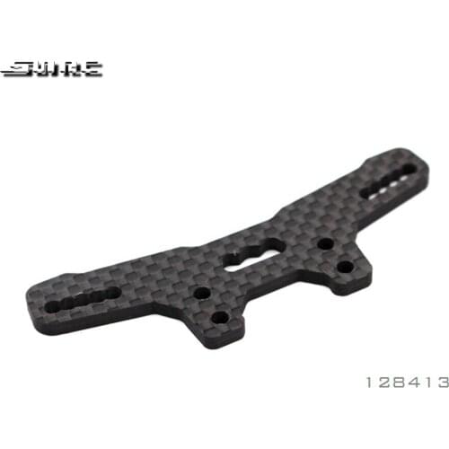 SN-RC 128413 1:10 RCAccessories AFTER FLOODING SHOCK TOWER(REAR)3.0MM GRAPHITE(1)