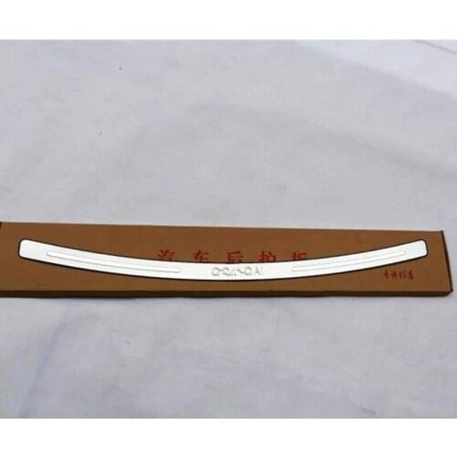 Car styling stainless steel External bumper Protector Sill for Nissan Qashqai J10 J11 2008-2015 Auto parts