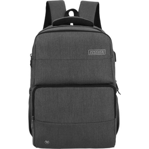 New Fashion Baby Diaper Bag With USB Large Nappy Bag Maternity For Mummy Daddy Waterproof Laptop Travel Backpack Nursing Bags