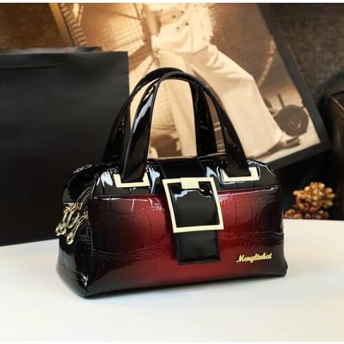 Designer Handbags High Quality Patent Leather Fashion Women Tote Bag Ladies Luxury Shopping Messenger Shoulder Bags Sac A Main