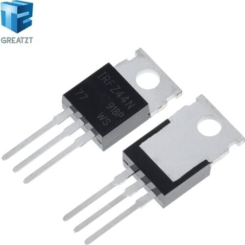 GREATZT 10pcs IRFZ44N IRFZ44 Power MOSFET 49A 55V TO-220