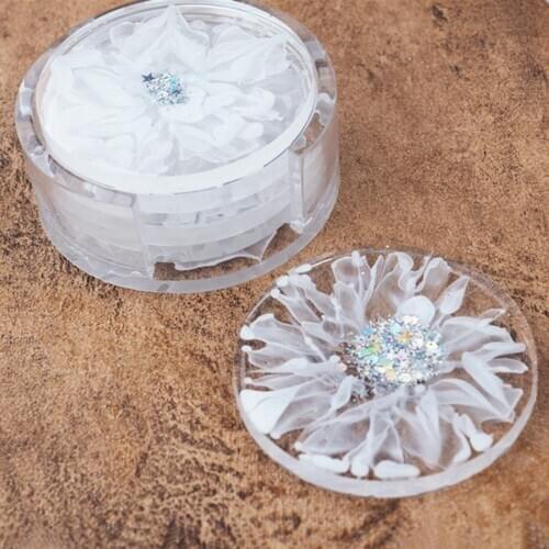 2021 Round Silicone Coaster Molds Epoxy Resin Casting Mold Circle Coaster Pan Mould Jewelry Pendant DIY Craft Making Supplies