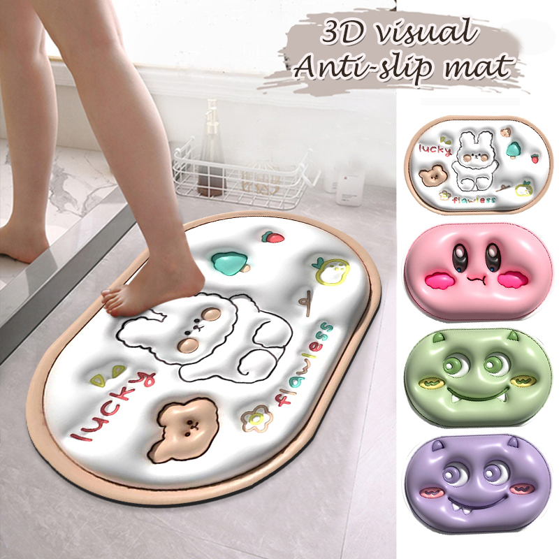 4pcs/set Anti-slip Corners Pad Washable Anti Skid Rug Grippers Durable Carpet Grip Stopper Tape Sticker Kitchen Mat Home Decor