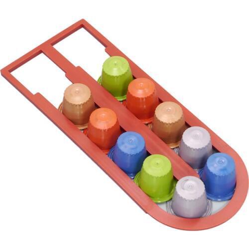 Tower Stand Fit Capsule Storage Coffee Filter Holder 1PCS Coffee Holder Dispenser Coffee Capsules Cap Dispensing Coffee Machine