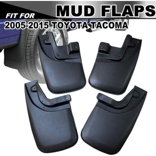 Mudguard Front Rear For Toyota Tacoma 2005-2015 Fender Mud Flaps Guard Splash Flap Mudguards Car Accessories