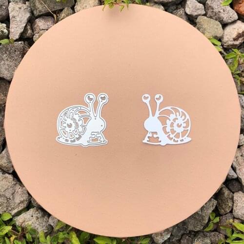 CH 2021 New Arrival snails Metal Cutting Dies Stencils for DIY Scrapbooking/photo Album Decorative Embossing DIY Paper Card