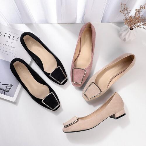 Black Heels Party Shoes For Women Evening Shoes Low Heels Dress Shoes Women Ladies Heels Chaussure Mariage Femme Dames Schoenen