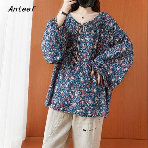 Long sleeve cotton oversized autumn korean fashion tshirt vintage tee t shirt casual loose top women 2021 t-shirts clothes