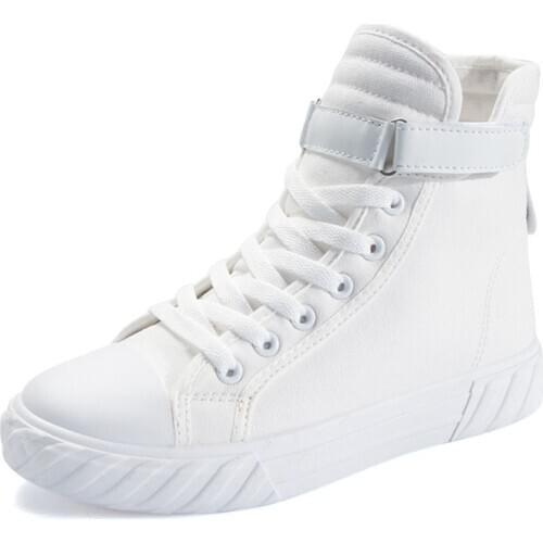 Shoes White Denim Sneakers Basket Womens Casual Shoes Tenis Feminino High-top flat Shoes Running Shoes Ladies Zapatos Mujer