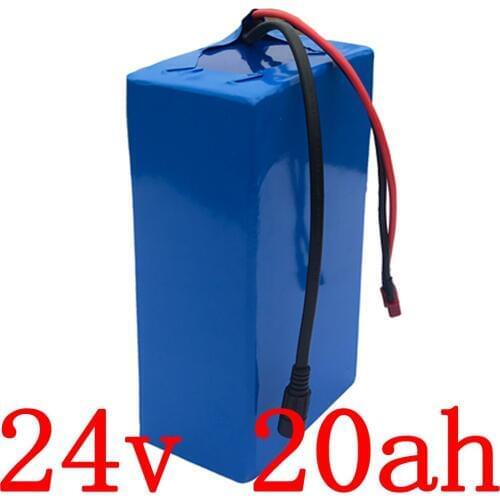 500W 700W 24V Electric bike battery 24V 20AH Electric Bicycle Battery 24V 20AH 25AH 30AH lithium battery With 29.4V 3A Charger