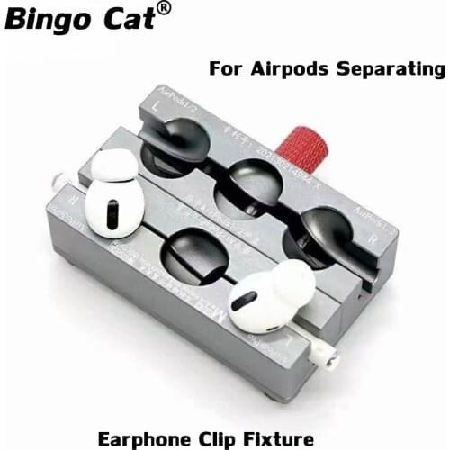 Wireless Headphone Cover Disassemble Fixture Holder Tool for Airpods pro Airpods 1 2 AirpodsPro Earpiece Separating Repair Tool