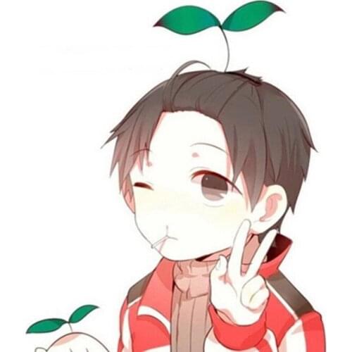 Novelty grass clips popular headwear clasp antenna hairpins 4*6cm hair pin bean sprout headwear