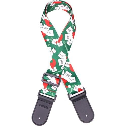 New Adjustable Guitar Strap Hipster Durable Belt For Electric Guitar UK Unique fluorescent design personality Electric Guitar